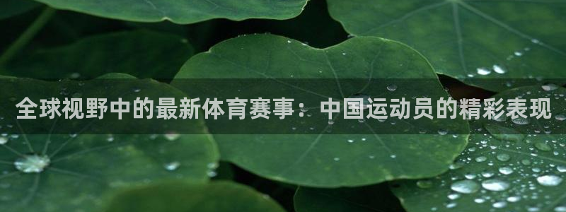 k1体育棋牌网址：全球视野中的最新体育赛事：中国运动员的精彩表现