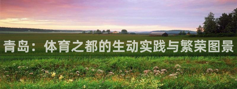 k1体育十年登录入口：青岛：体育之都的生动实践与繁荣图景