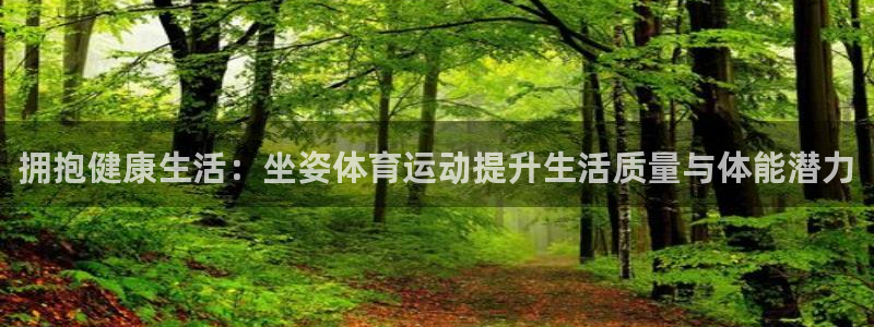 k1体育十年登录入口：拥抱健康生活：坐姿体育运动提升生活质量与体能潜力